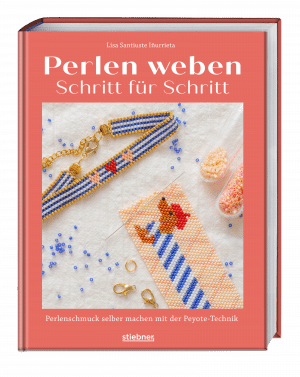 Perlen weben Schritt für Schritt