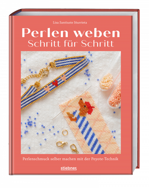 Perlen weben Schritt für Schritt