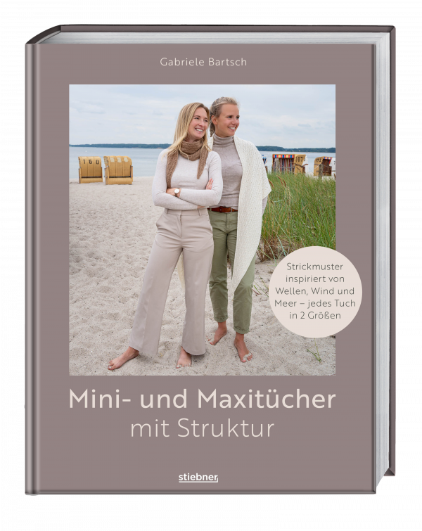 Mini- und Maxitücher mit Struktur