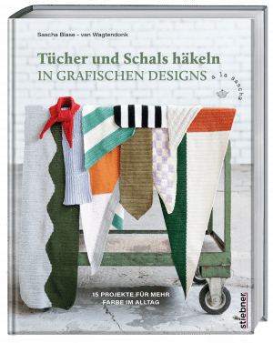 Tücher und Schals häkeln in grafischen Designs